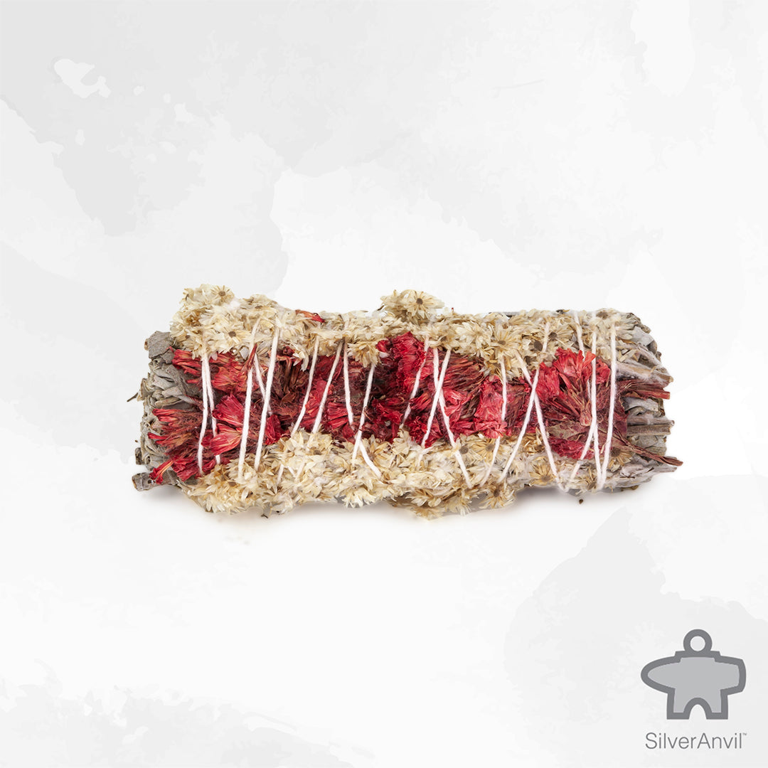 White sage smudge stick for cleansing and rituals.