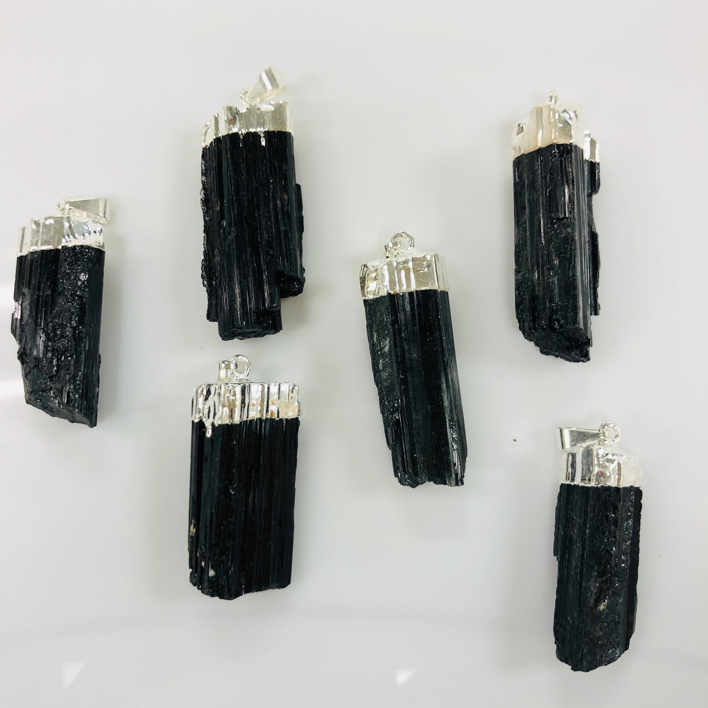 Black Tourmaline Crystal Pendant