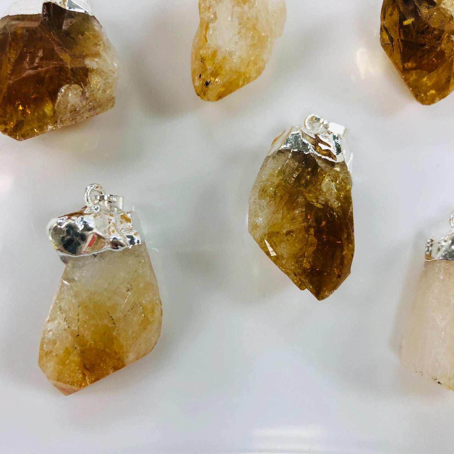 Citrine Crystal Pendant