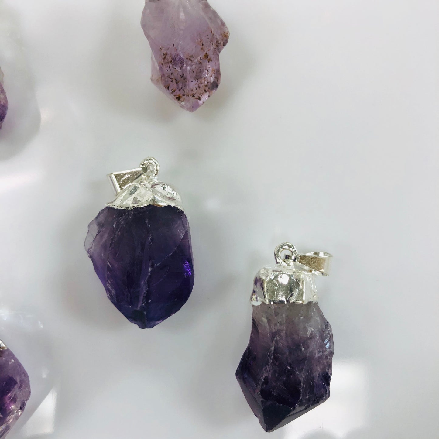 Amethyst Crystal Pendant