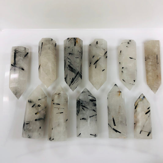 Tourmaline Quartz points