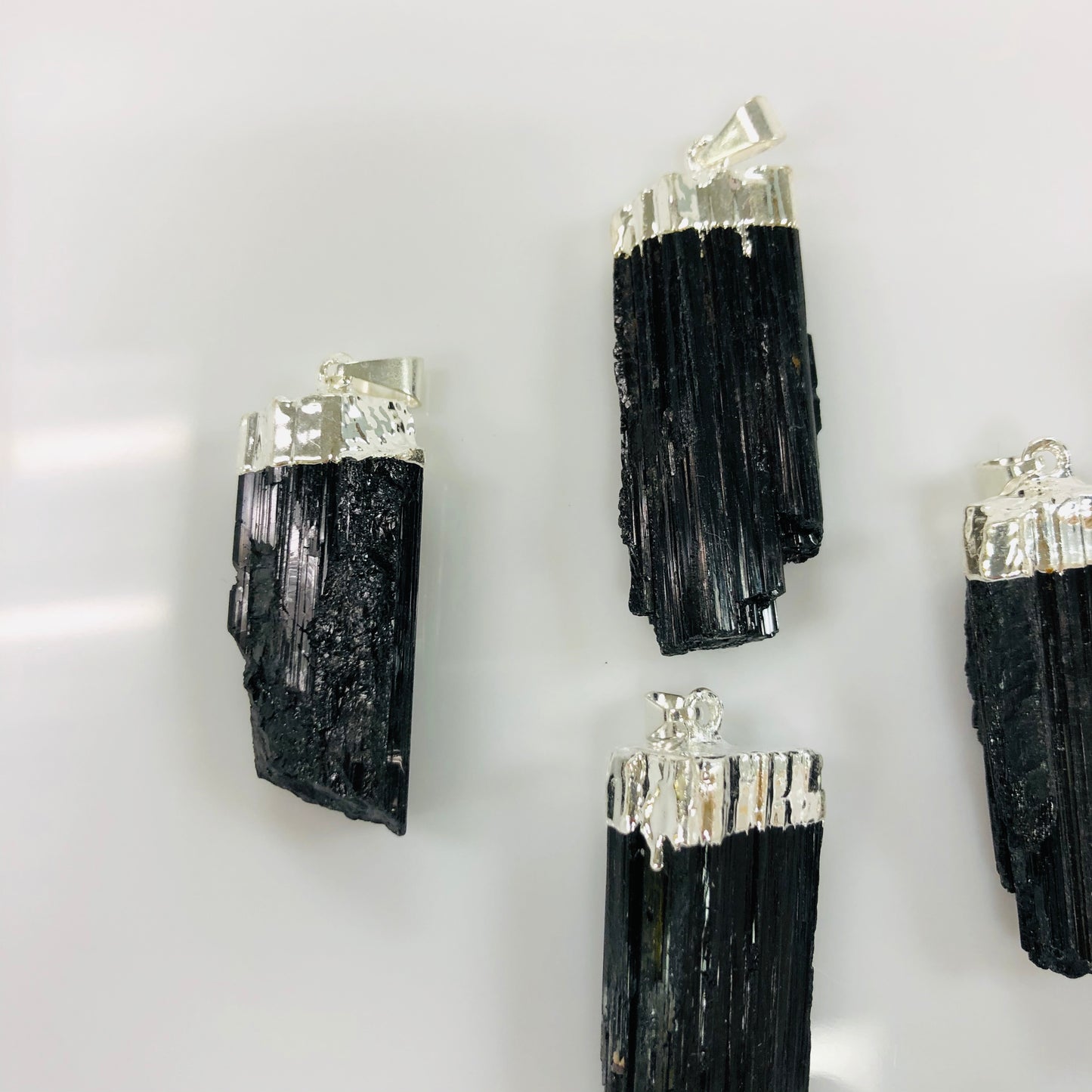 Black Tourmaline Crystal Pendant