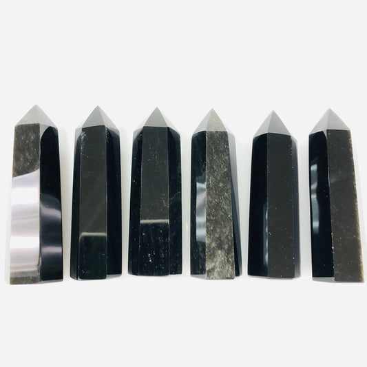 Black Obsidian Points