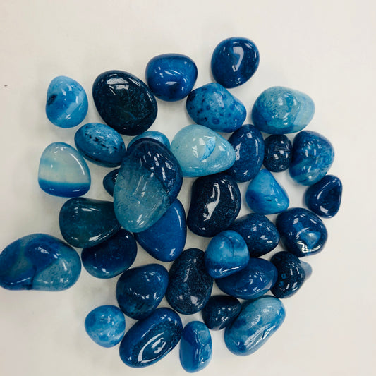 Blue Onyx tumbled