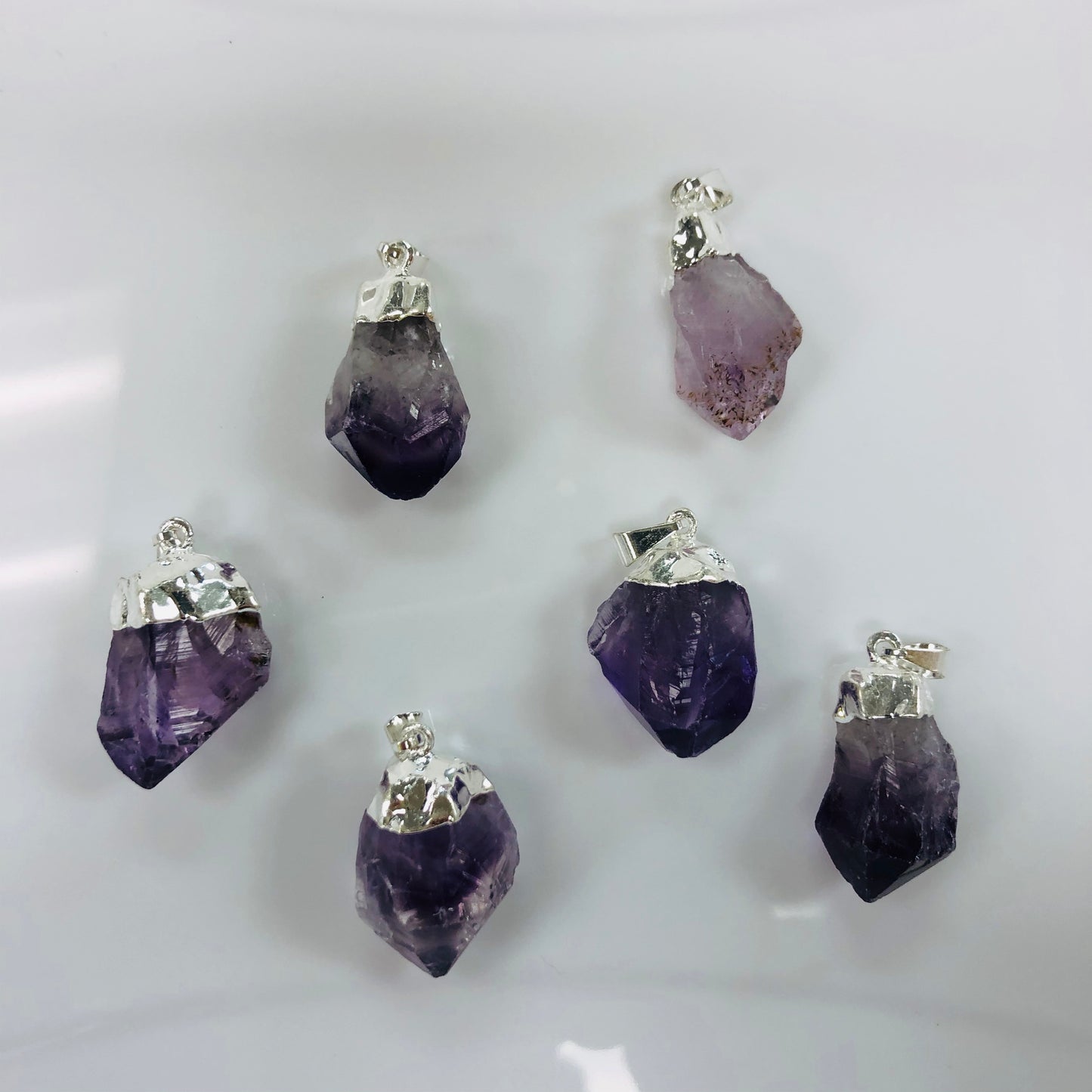 Amethyst Crystal Pendant