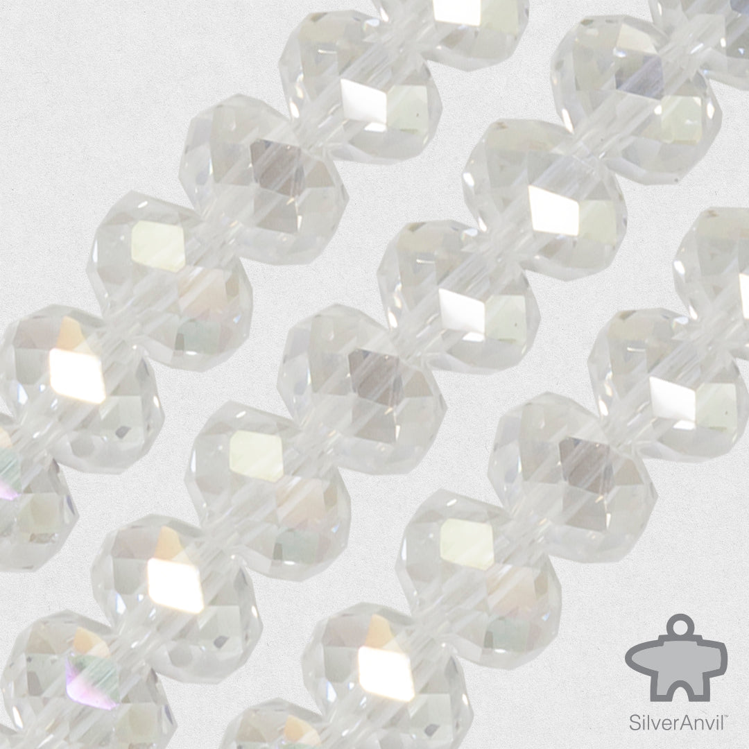 Crystal Clear Swarovski Crystal Beads - 8mm