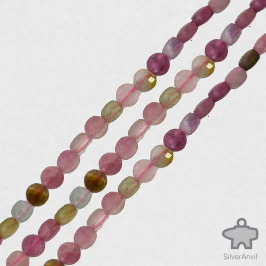 Pink Tourmaline Beads - 3mm