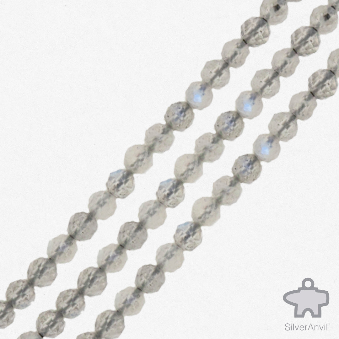 White Opal Swarovski Crystal Beads - 3mm