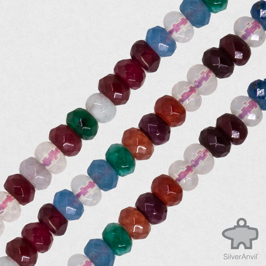 Assorted Semi-Precious Beads - 4mm