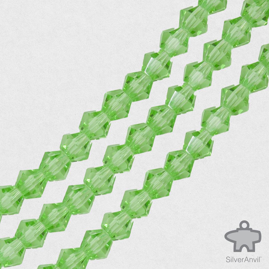 Lime Green Swarovski Beads - 4mm