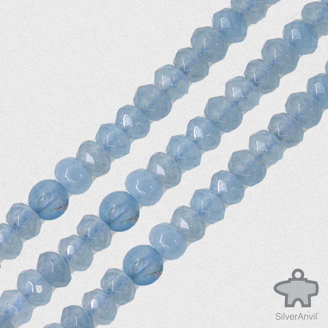 Blue Topaz Beads - 4mm
