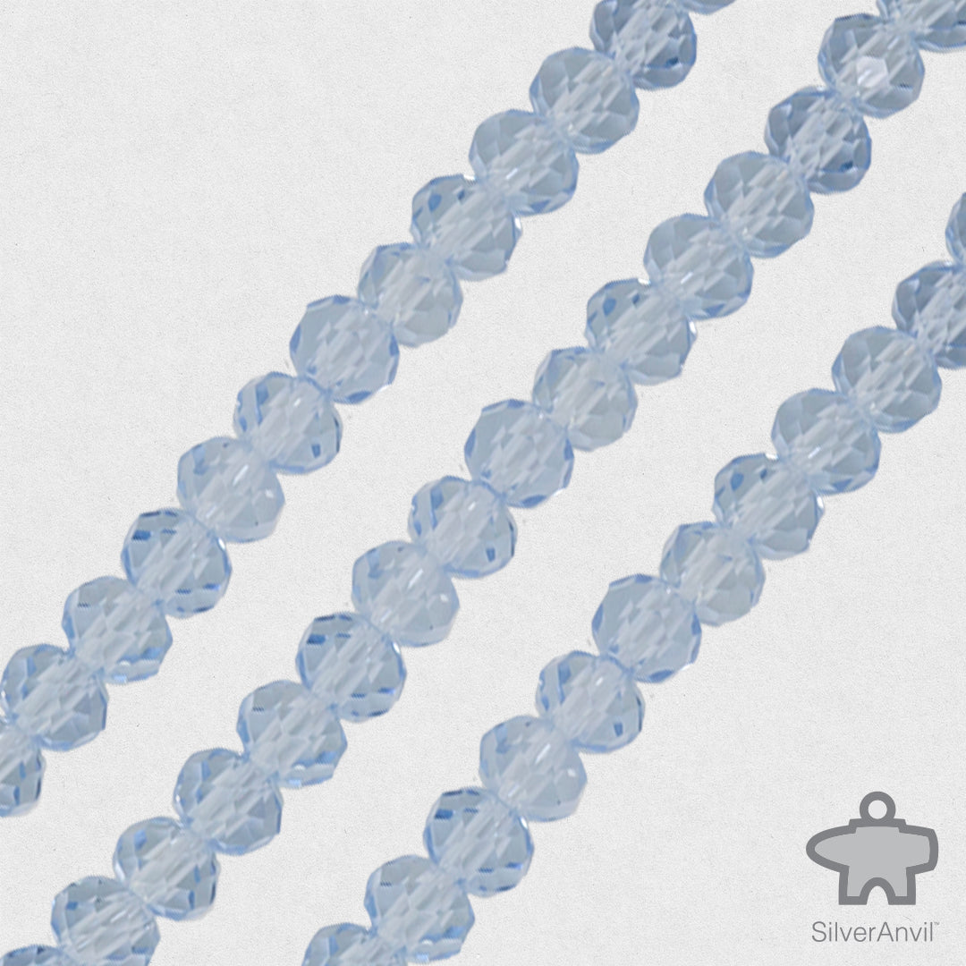 Crystal Blue Swarovski Crystal Beads - 4mm