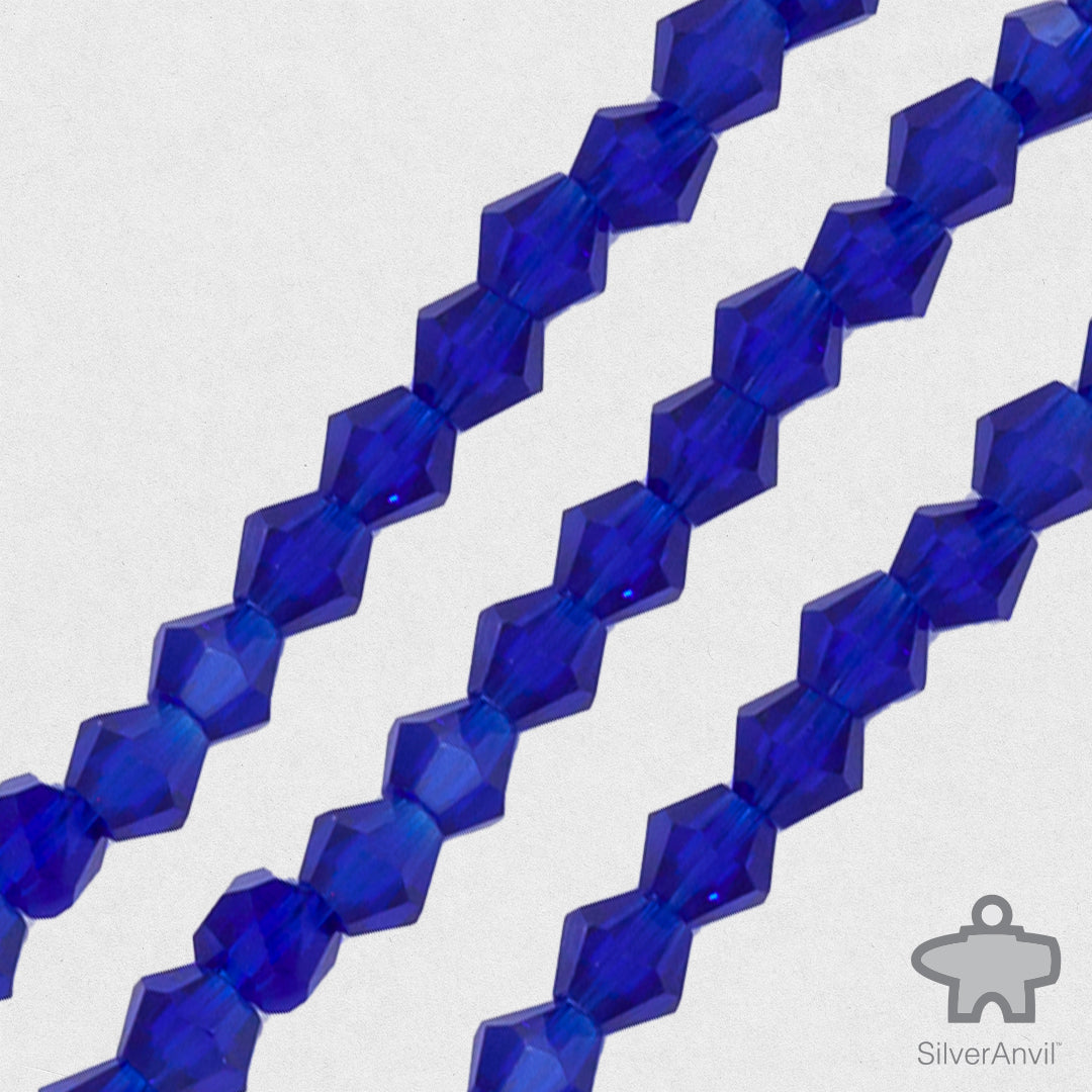 Majestic Blue Swarovski Crystal Beads- 4mm