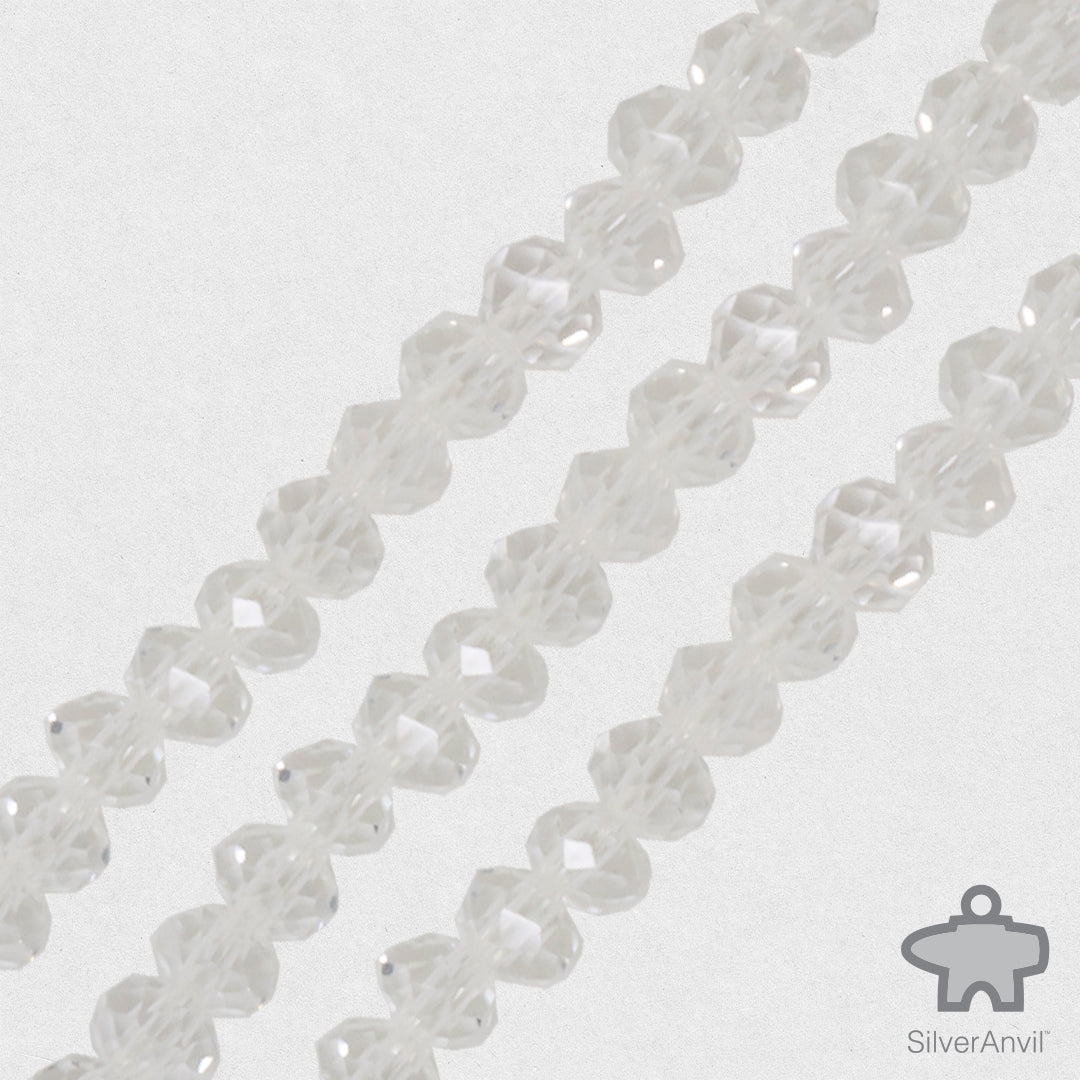 Crystal Clear Swarovski Crystal Beads - 4mm