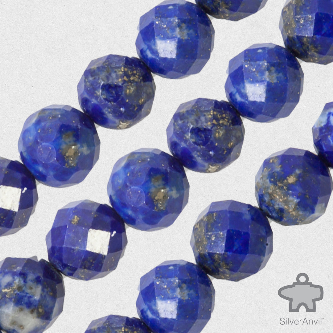 Lapis Lazuli Faceted Beads - 8mm