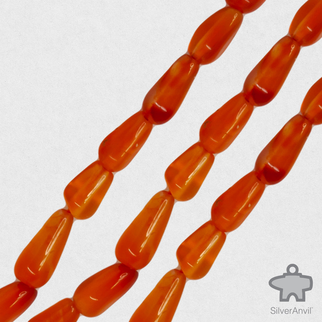 Tangerine Quartz Beads