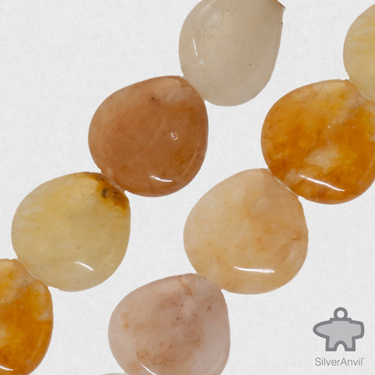 Orange Quartz Beads