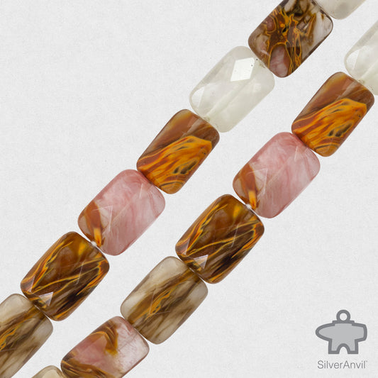 Wispy Agate Beads