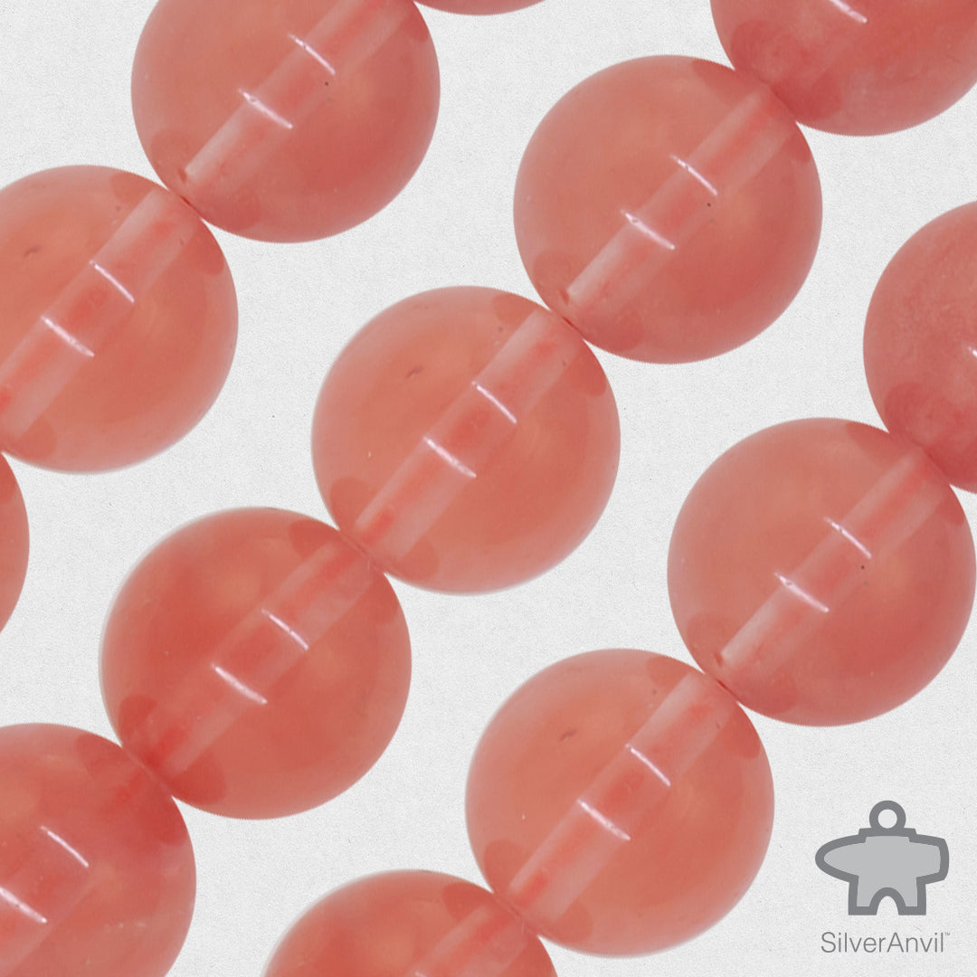 Cherry Quartz Beads - 10mm