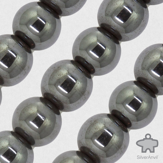 Hematite Beads - 10mm
