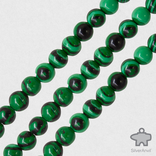 Malachite Beads - 4mm