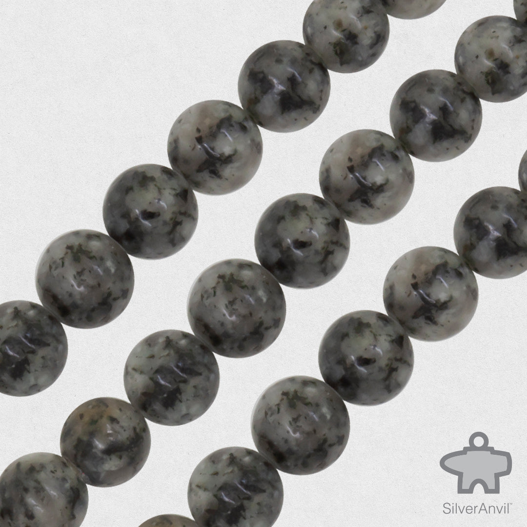 Larvikite Beads - 6mm