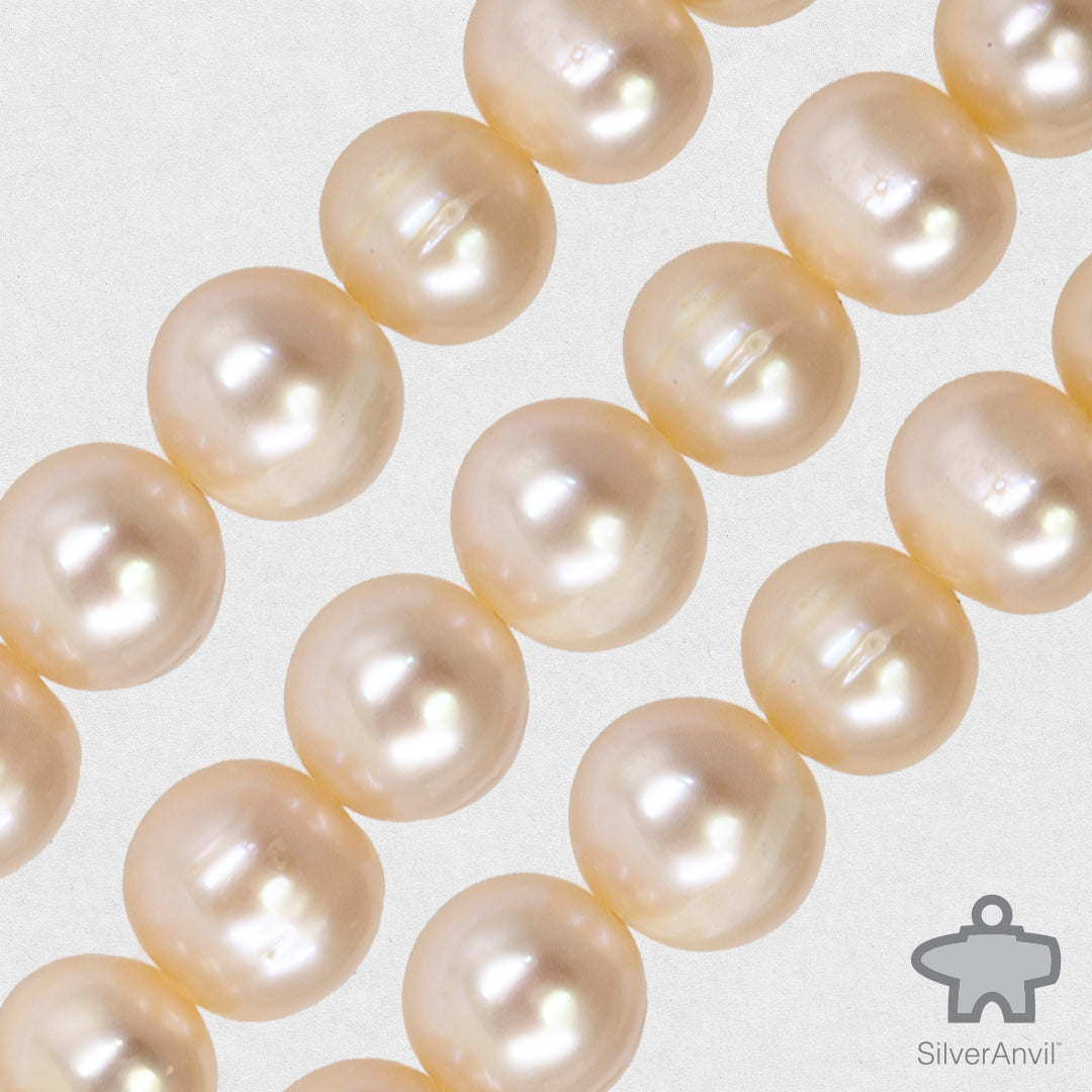 Pink Freshwater Pearl Beads - 8mm