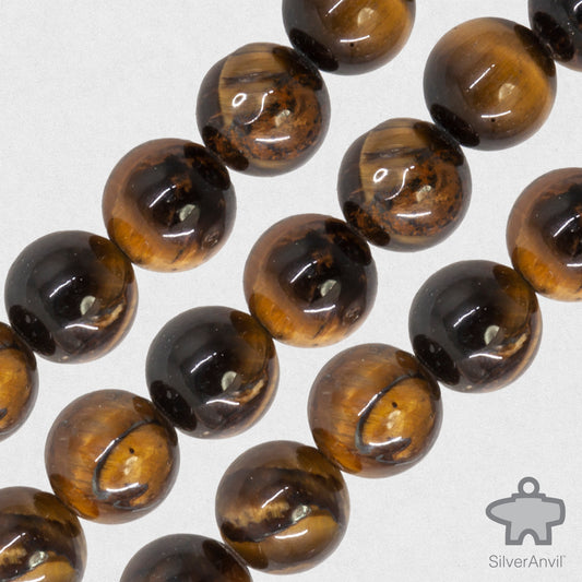 Tiger Eye Beads - 8mm