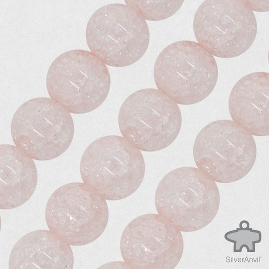 Quench Crackle Quartz Beads - 8mm