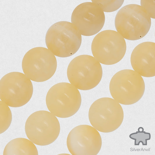 Lemon Quartz Beads - 8mm