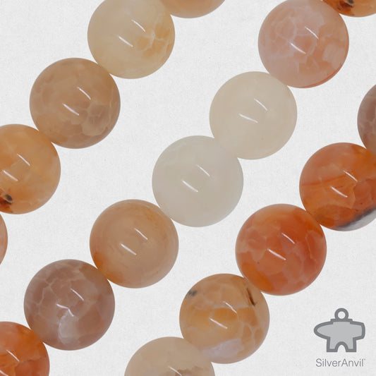 Carnelian Beads - 8mm