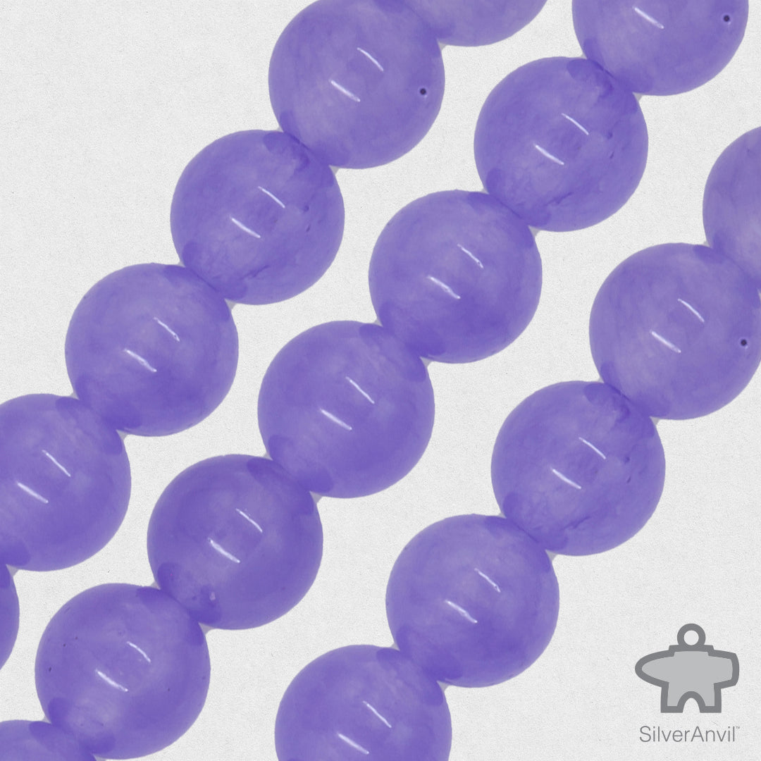 Lavender Quartz Beads - 8mm