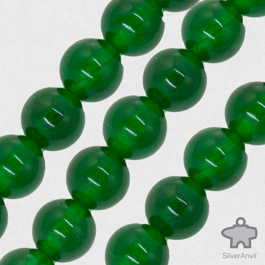 Green Obsidian Beads - 8mm