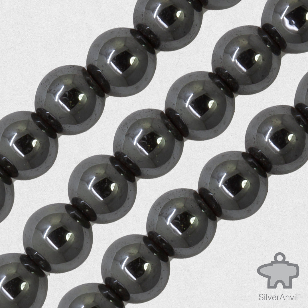 Hematite Beads - 8mm
