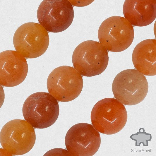 Carnelian Beads - 8mm