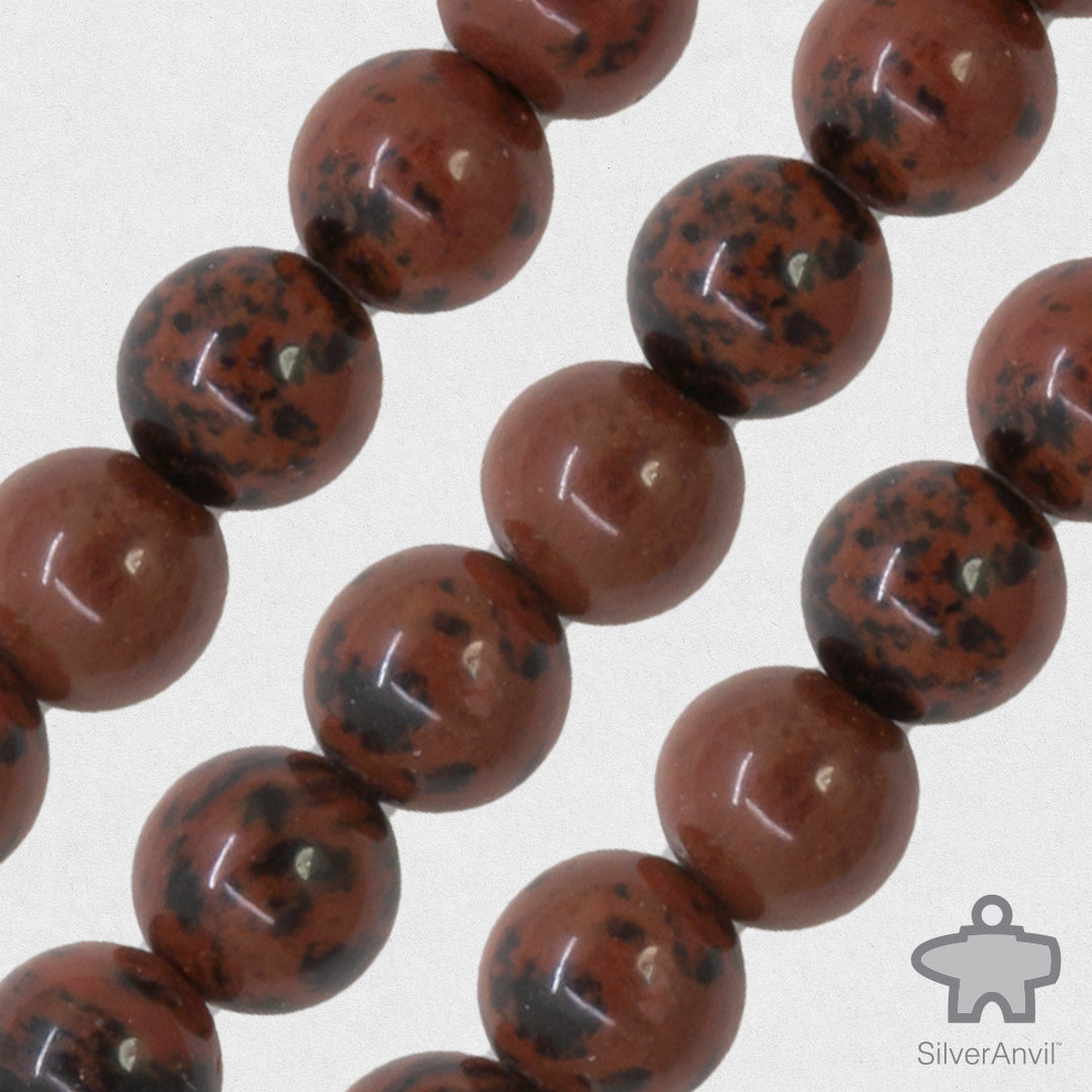 Hematite Jasper Beads - 8mm