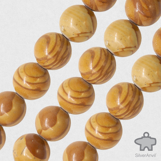 Sandstone Beads - 8mm