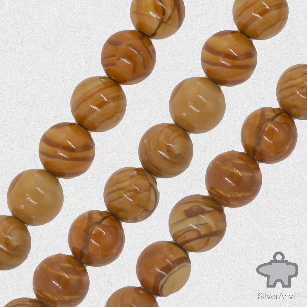 Sandstone Jasper Beads - 8mm