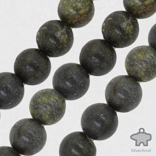 Crocodile Jasper Beads - 8mm