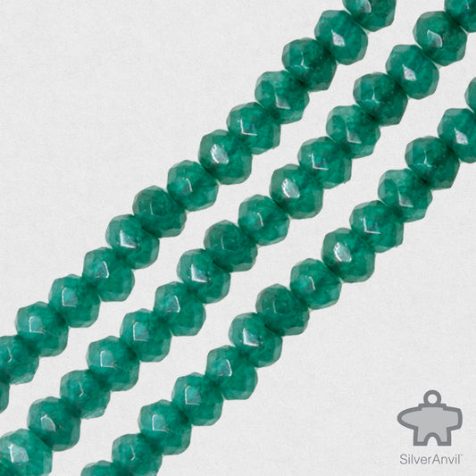 Green Tourmaline Beads - 4mm