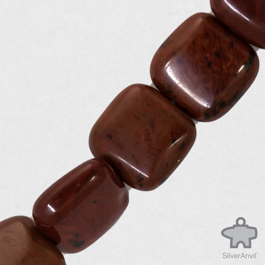 Red Corundum Beads