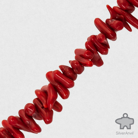 Dyed Coral Beads