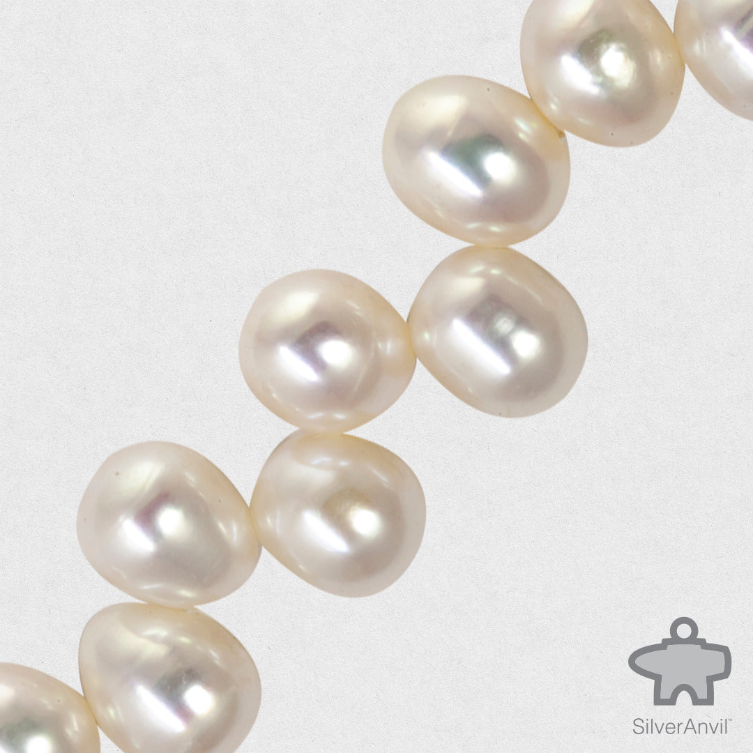 Freshwater Pearl Beads-White