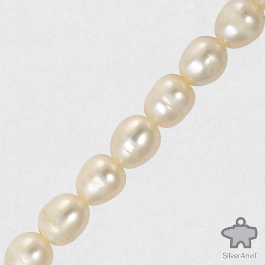 Freshwater Pearl Beads-White
