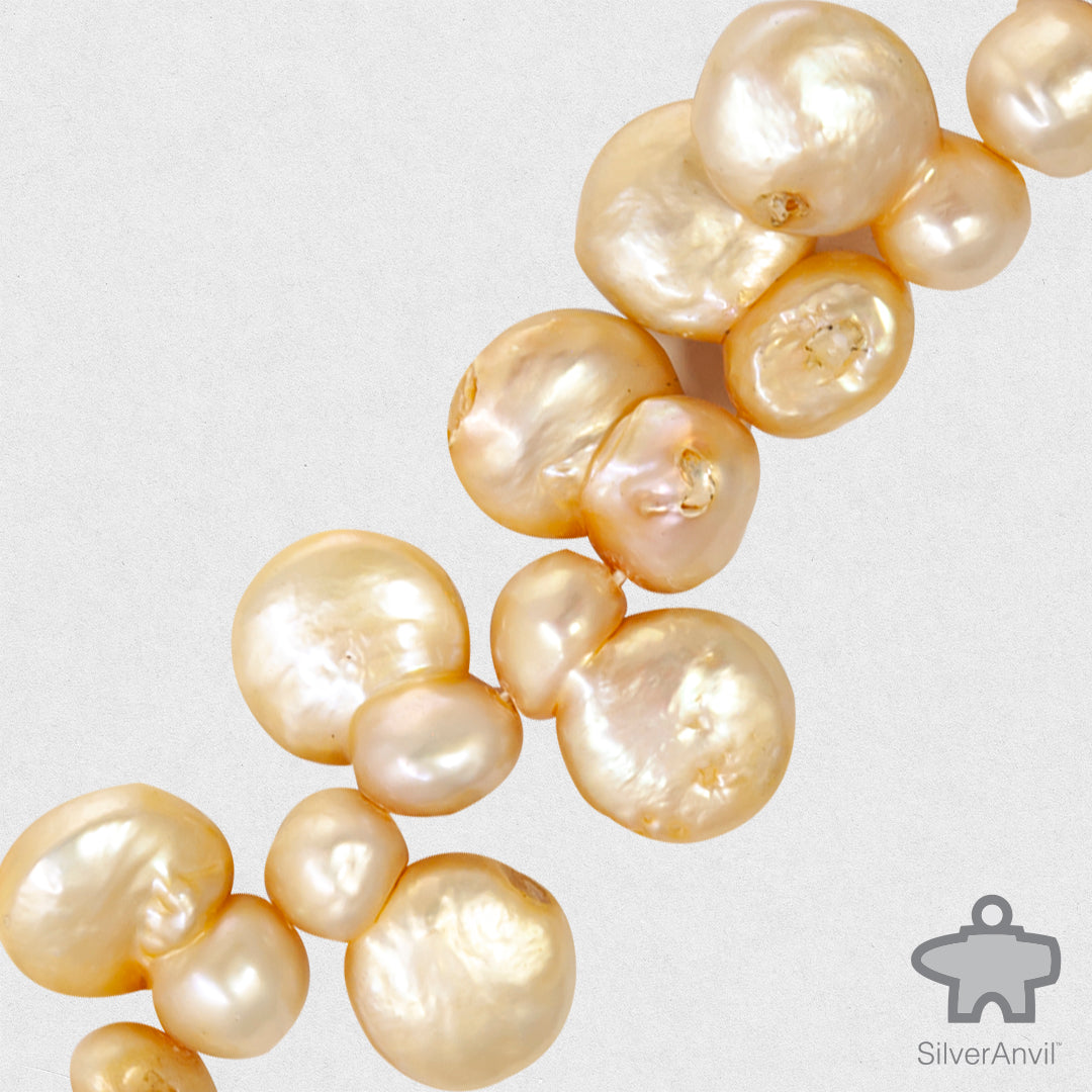 Freshwater Pearl Beads-Baroque Cream